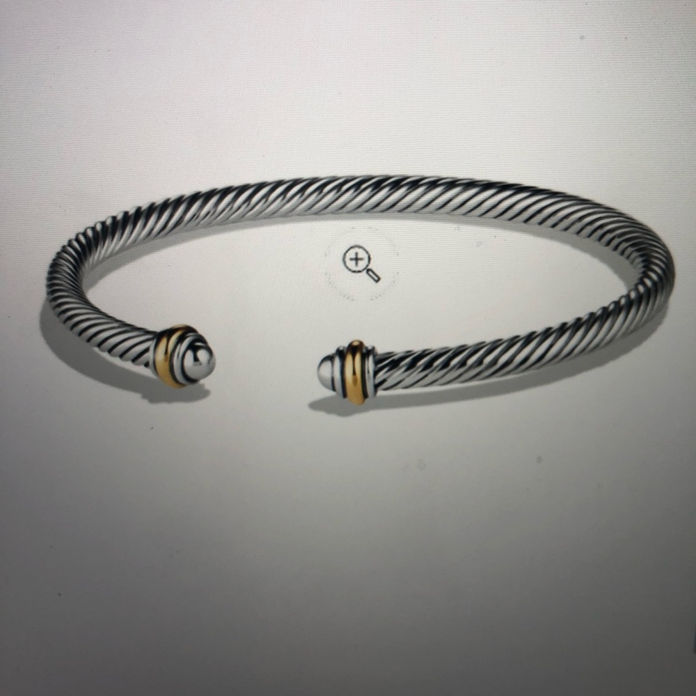 David Yurman Cable Classic Bracelet 18K Gold, 4mm
